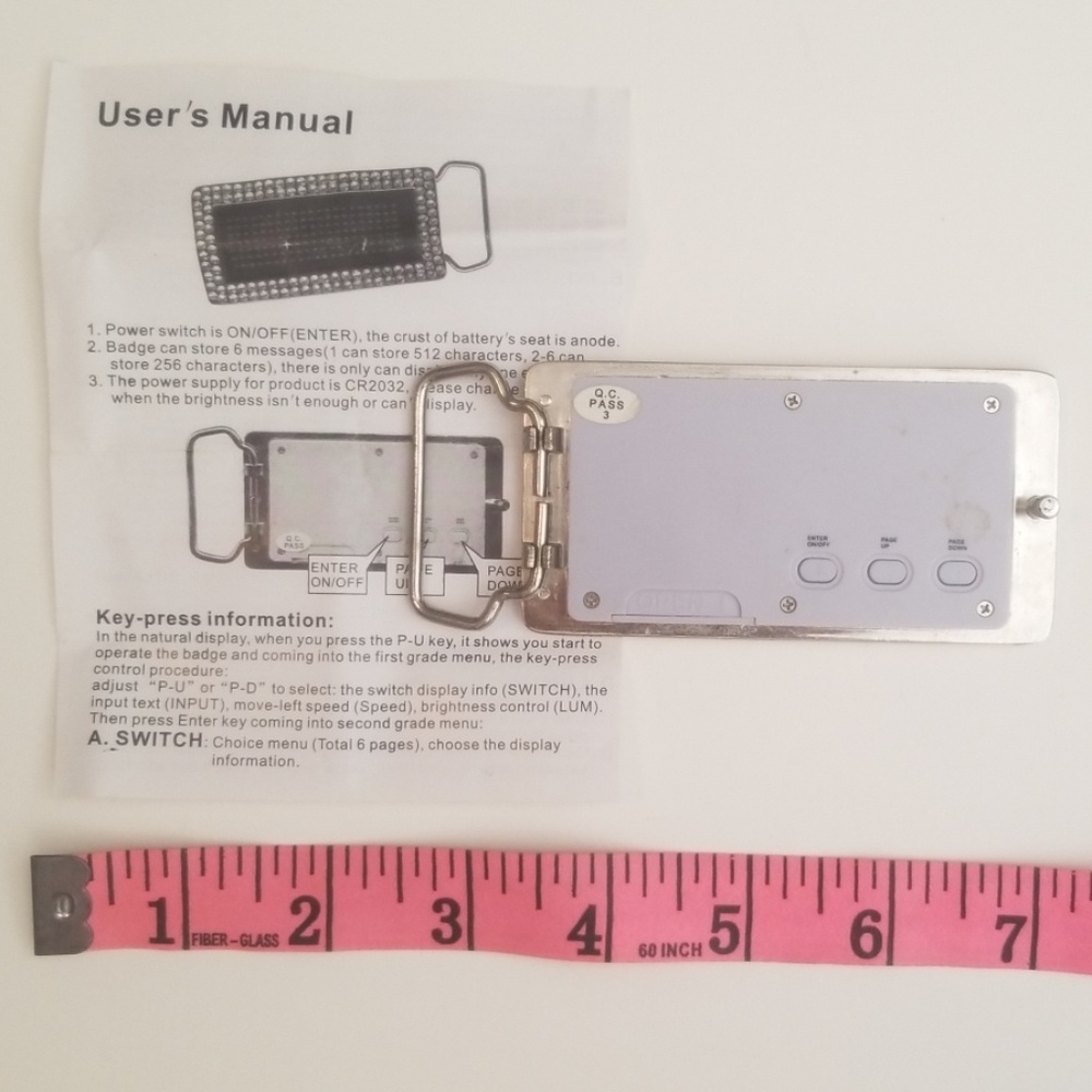 Belt Buckle LED - Picture 2 of 6